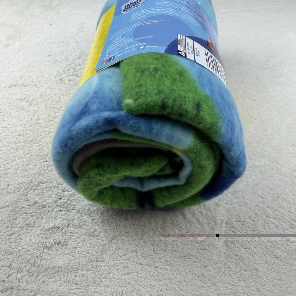 Nickelodeon Blues Clues &‎ You Fleece Throw 45x60in Puppy Mailbox House Design